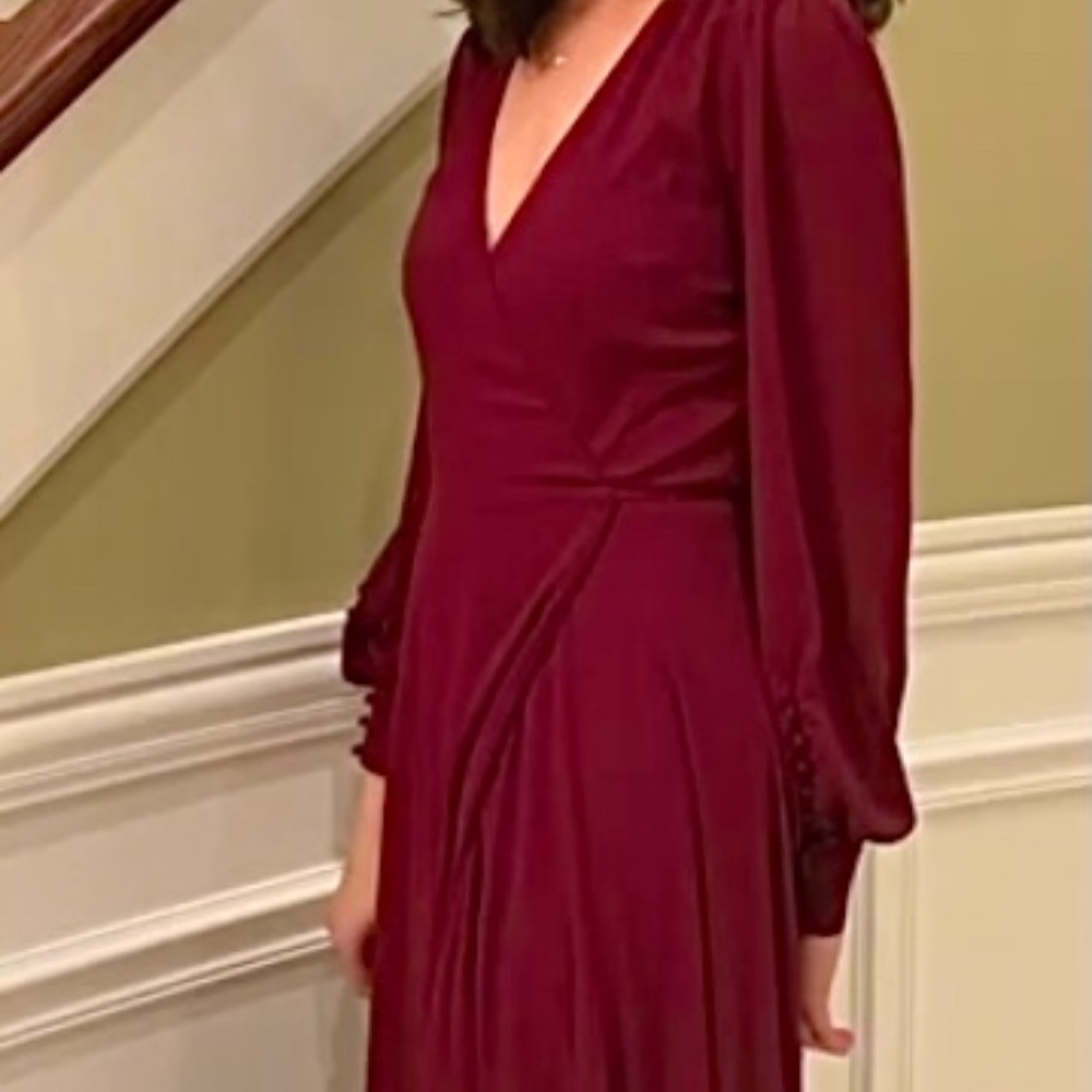 Long sleeve formal dress
